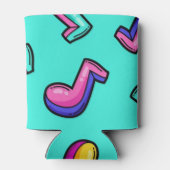 Muziekpatroon Blikjeskoeler (Achterkant)
