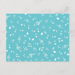 Muziekpatroon Briefkaart