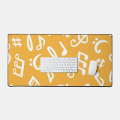 Muziekpatroon Bureaumat (Keyboard & Muis)