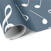 Muziekpatroon Cadeaupapier (Rol Hoek)