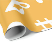 Muziekpatroon Cadeaupapier (Rol Hoek)
