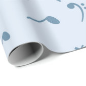 Muziekpatroon Cadeaupapier (Rol Hoek)