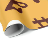 Muziekpatroon Cadeaupapier (Rol Hoek)