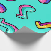 Muziekpatroon Cadeaupapier (Hoek)