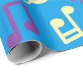 Muziekpatroon Cadeaupapier (Rol Hoek)