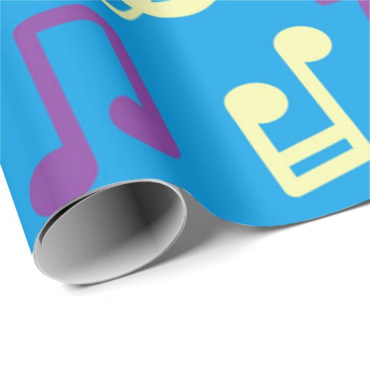 Muziekpatroon Cadeaupapier (Rol Hoek)