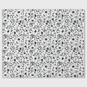 Muziekpatroon Cadeaupapier (Vlak)