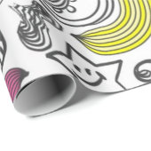 Muziekpatroon Cadeaupapier (Rol Hoek)