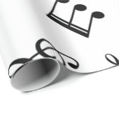 Muziekpatroon Cadeaupapier (Rol Hoek)