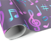 Muziekpatroon Cadeaupapier (Rol Hoek)