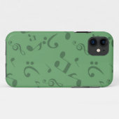 Muziekpatroon Case-Mate iPhone Case (Achterkant (horizontaal))