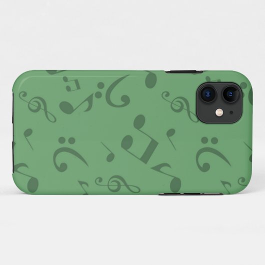 Muziekpatroon Case-Mate iPhone Case (Achterkant (horizontaal))