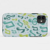 Muziekpatroon Case-Mate iPhone Case (Achterkant (horizontaal))