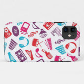 Muziekpatroon Case-Mate iPhone Case (Achterkant (horizontaal))