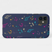 Muziekpatroon Case-Mate iPhone Case (Achterkant (horizontaal))
