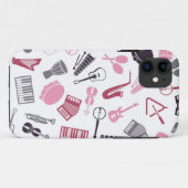 Muziekpatroon Case-Mate iPhone Case (Achterkant (horizontaal))