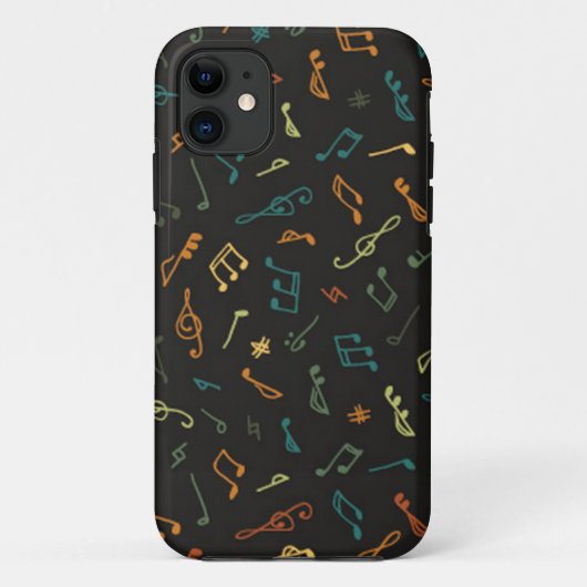 Muziekpatroon Case-Mate iPhone Case (Achterkant)