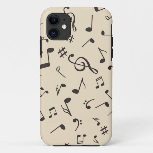 Muziekpatroon Case-Mate iPhone Case (Achterkant)