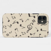 Muziekpatroon Case-Mate iPhone Case (Achterkant (horizontaal))