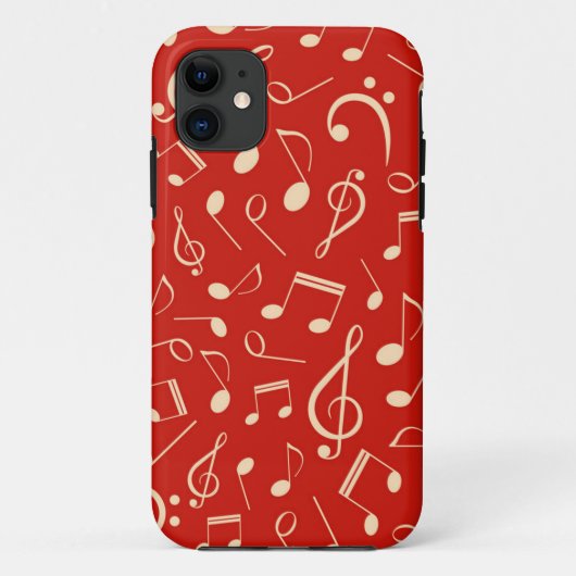 Muziekpatroon Case-Mate iPhone Case (Achterkant)