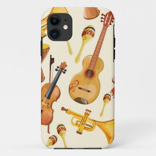 Muziekpatroon Case-Mate iPhone Case (Achterkant)