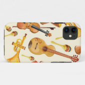 Muziekpatroon Case-Mate iPhone Case (Achterkant (horizontaal))