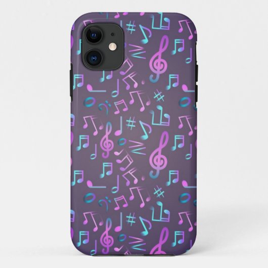 Muziekpatroon Case-Mate iPhone Case (Achterkant)