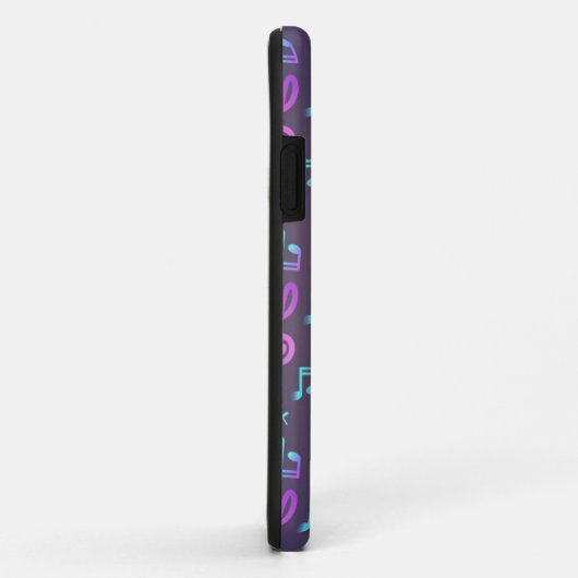 Muziekpatroon Case-Mate iPhone Case (Achterkant/rechts)
