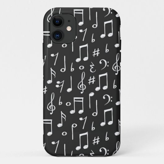 Muziekpatroon Case-Mate iPhone Case (Achterkant)