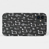 Muziekpatroon Case-Mate iPhone Case (Achterkant (horizontaal))