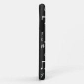 Muziekpatroon Case-Mate iPhone Case (Achterkant/rechts)
