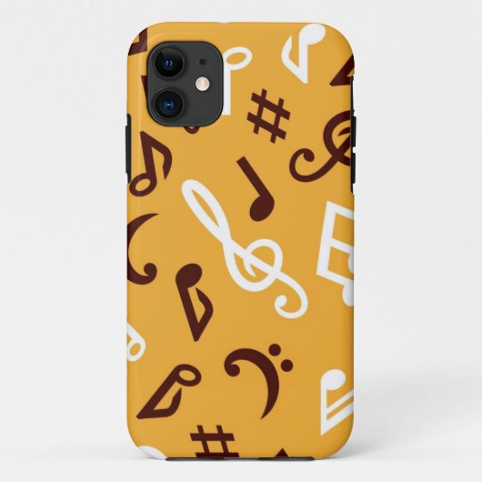 Muziekpatroon Case-Mate iPhone Case (Achterkant)