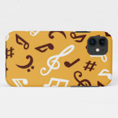 Muziekpatroon Case-Mate iPhone Case (Achterkant (horizontaal))