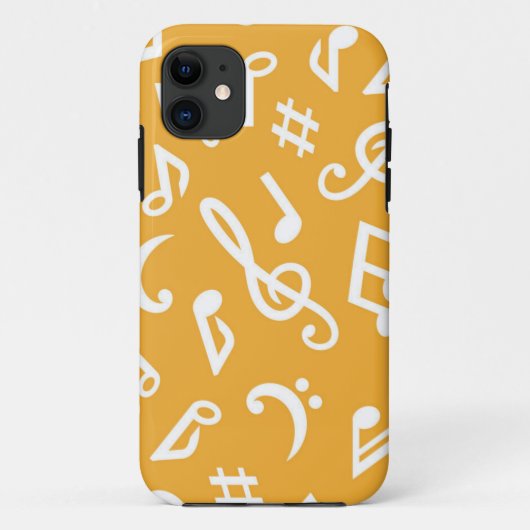Muziekpatroon Case-Mate iPhone Case (Achterkant)