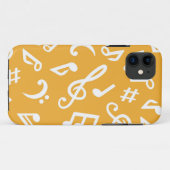 Muziekpatroon Case-Mate iPhone Case (Achterkant (horizontaal))