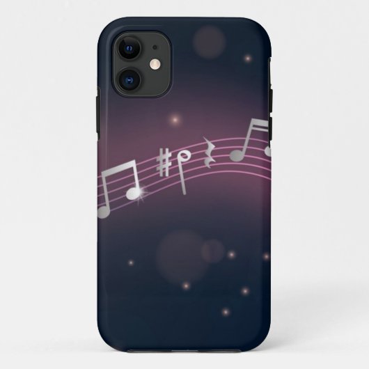 Muziekpatroon Case-Mate iPhone Case (Achterkant)