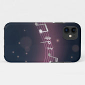 Muziekpatroon Case-Mate iPhone Case (Achterkant (horizontaal))