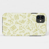 Muziekpatroon Case-Mate iPhone Case (Achterkant (horizontaal))