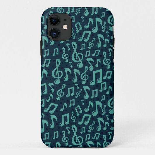 Muziekpatroon Case-Mate iPhone Case (Achterkant)