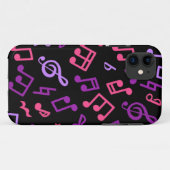 Muziekpatroon Case-Mate iPhone Case (Achterkant (horizontaal))