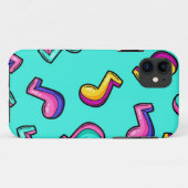 Muziekpatroon Case-Mate iPhone Case (Achterkant (horizontaal))