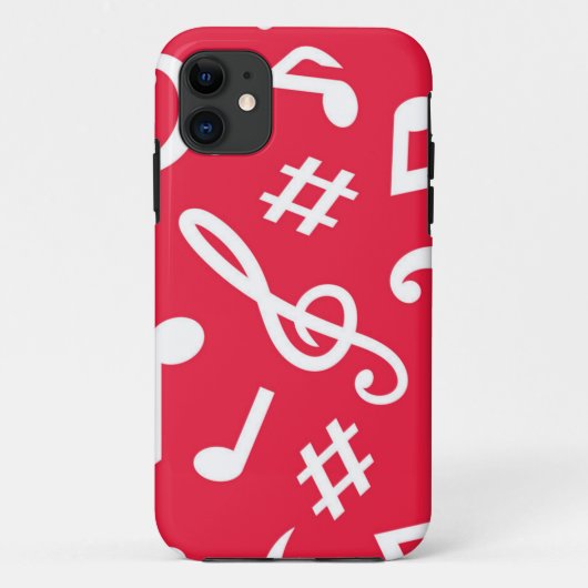 Muziekpatroon Case-Mate iPhone Case (Achterkant)
