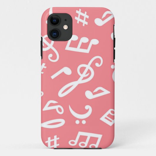 Muziekpatroon Case-Mate iPhone Case (Achterkant)