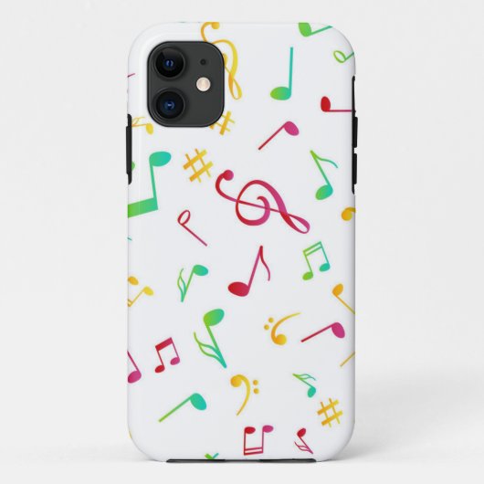 Muziekpatroon Case-Mate iPhone Case (Achterkant)