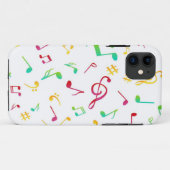 Muziekpatroon Case-Mate iPhone Case (Achterkant (horizontaal))