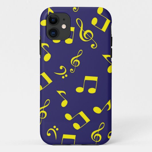 Muziekpatroon Case-Mate iPhone Case (Achterkant)