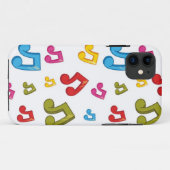 Muziekpatroon Case-Mate iPhone Case (Achterkant (horizontaal))