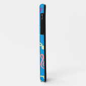 Muziekpatroon Case-Mate iPhone Case (Achterkant/links)