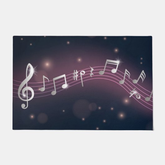 Muziekpatroon Deurmat (Voorkant)