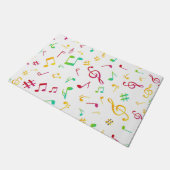 Muziekpatroon Deurmat (Schuin)